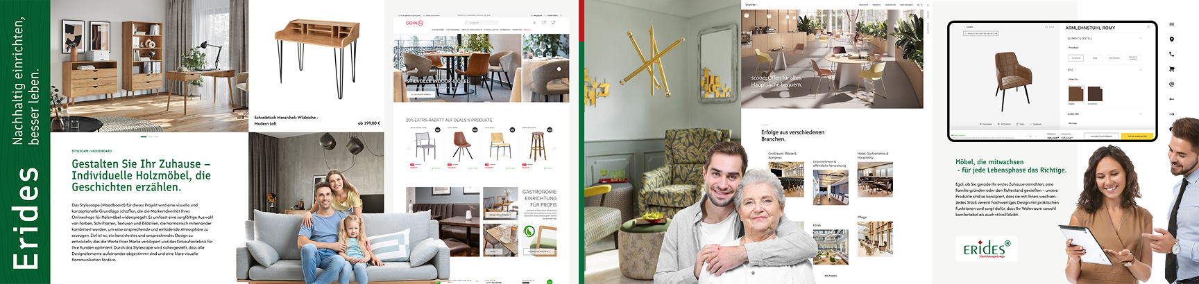 Erides Stylescape – Webprojekt