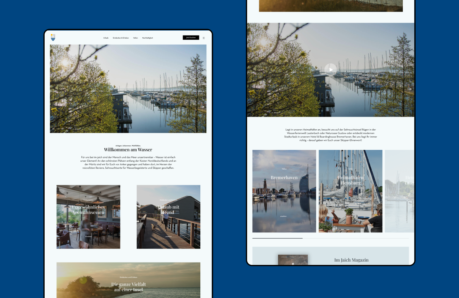 Imjaich Design – Webprojekt