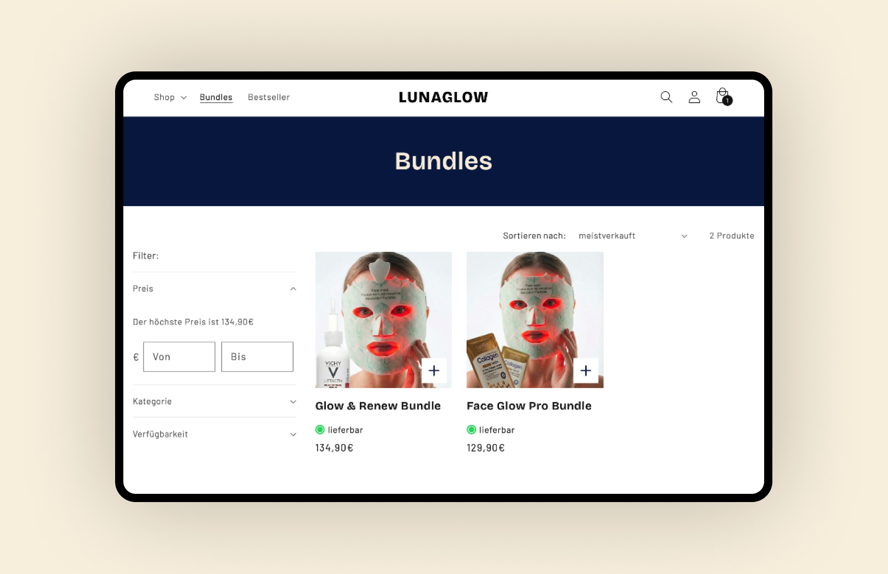 Luna 9 – Webprojekt