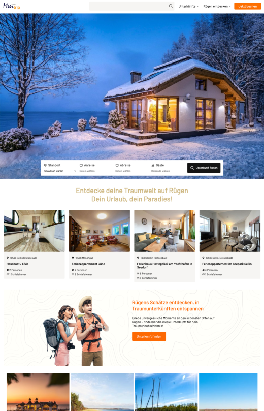 Meertrip Device – Webprojekt